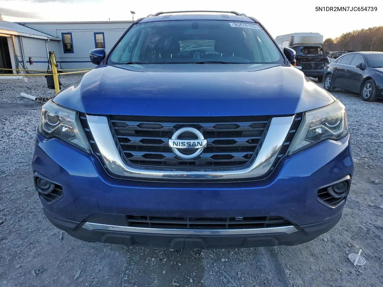 5N1DR2MN7JC654739 2018 Nissan Pathfinder S