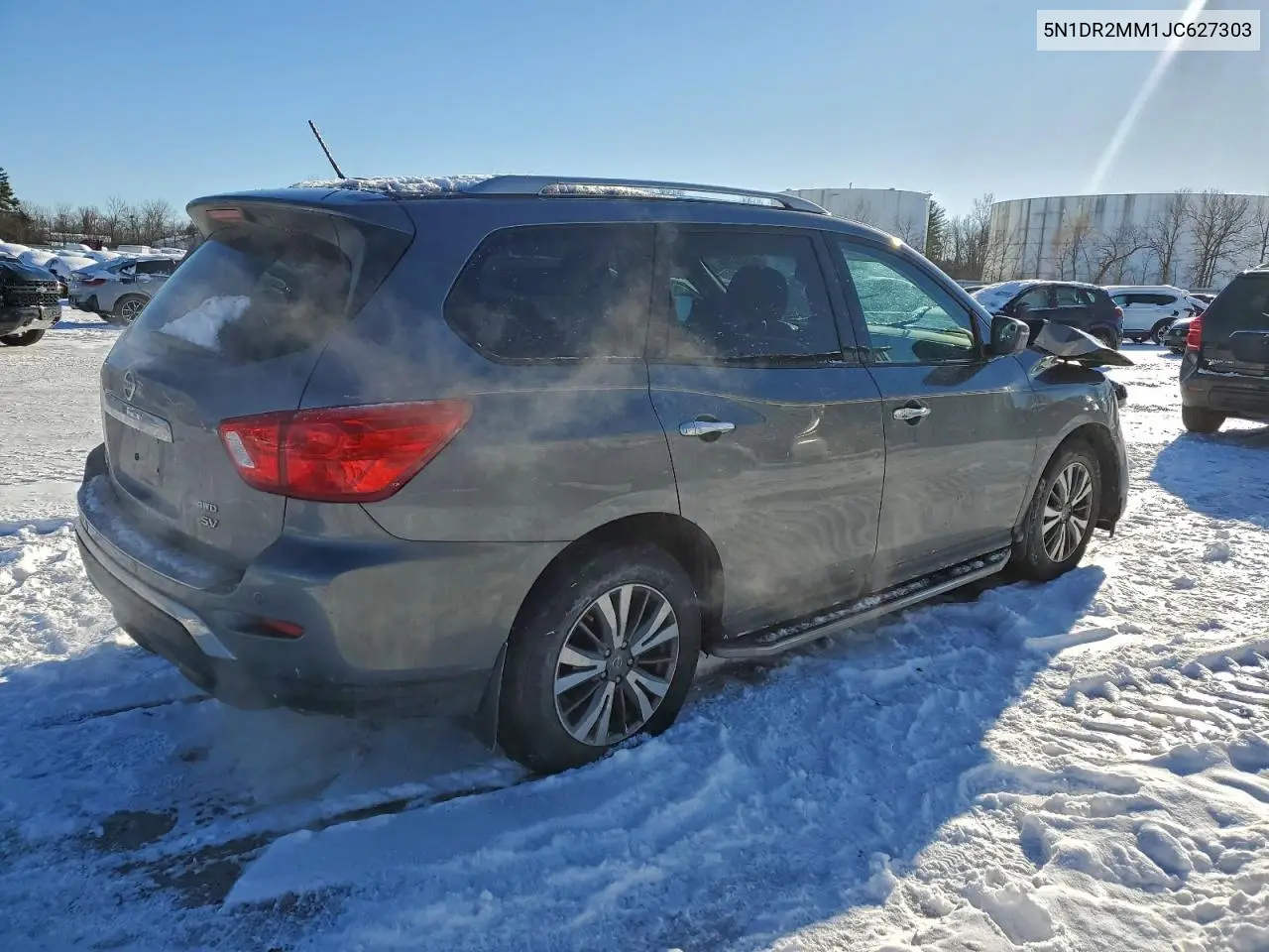 5N1DR2MM1JC627303 2018 Nissan Pathfinder S