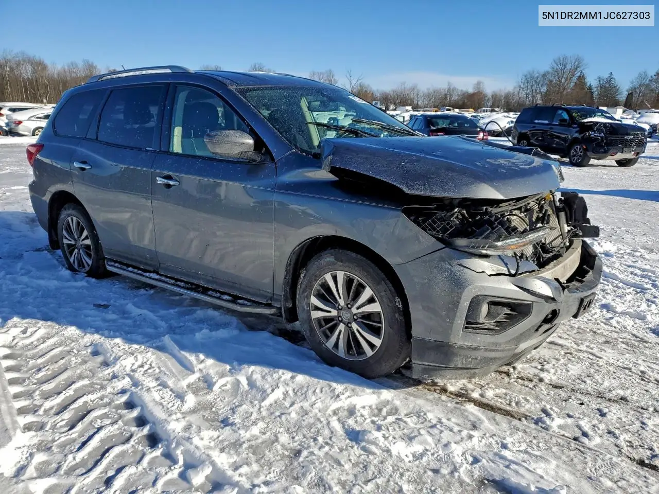5N1DR2MM1JC627303 2018 Nissan Pathfinder S