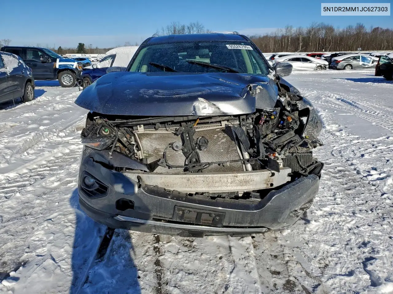 5N1DR2MM1JC627303 2018 Nissan Pathfinder S