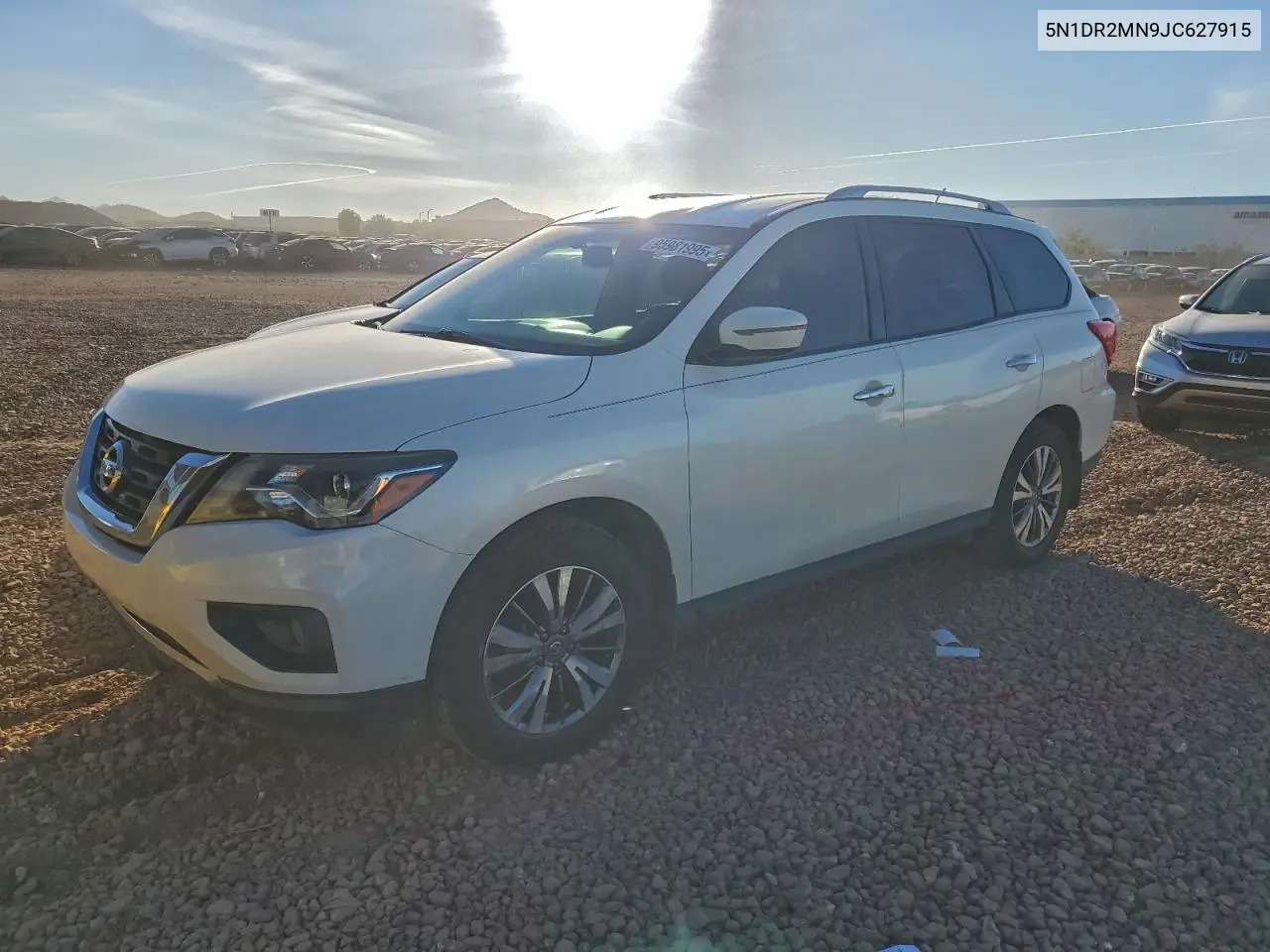 5N1DR2MN9JC627915 2018 Nissan Pathfinder S
