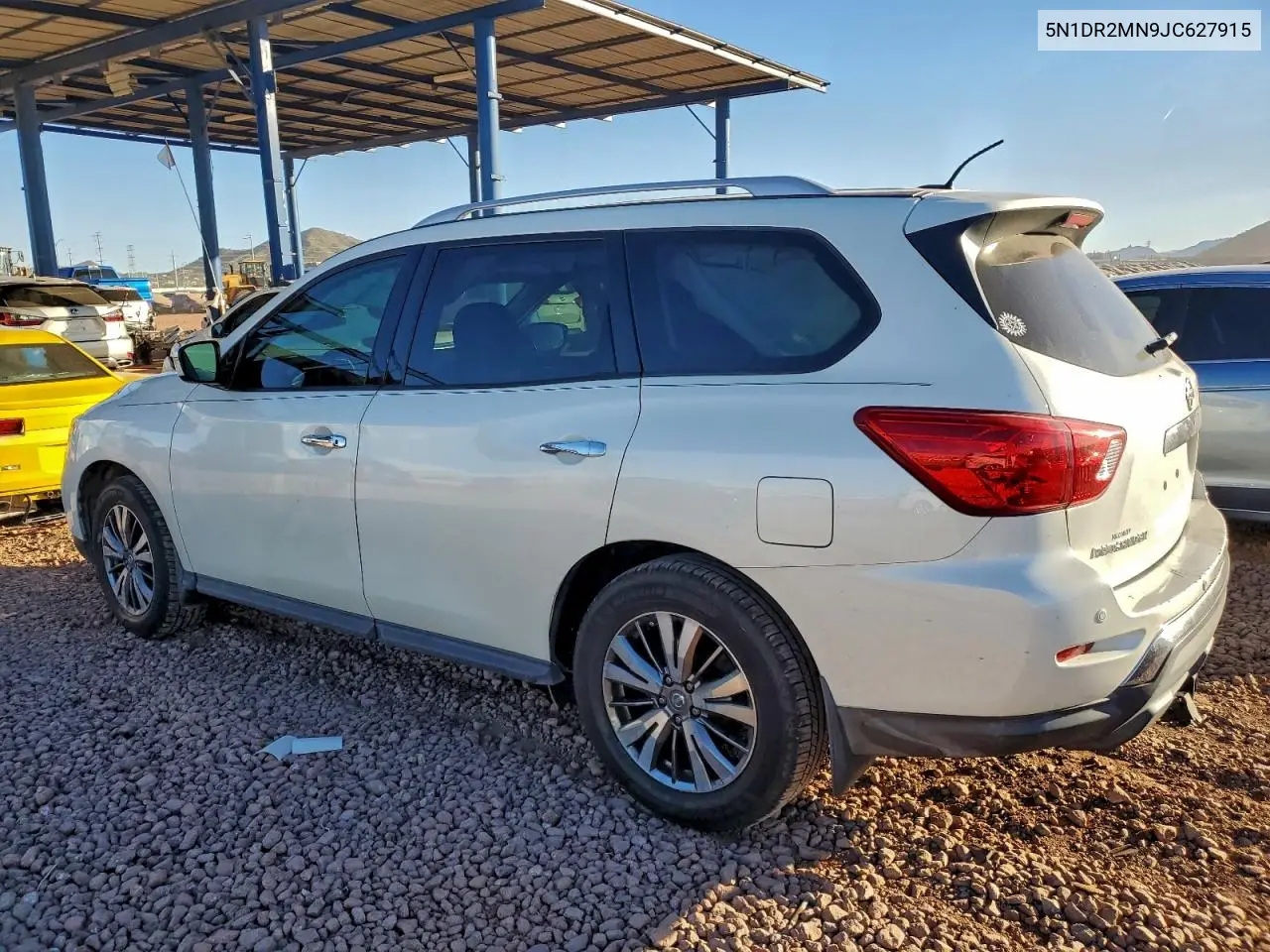 5N1DR2MN9JC627915 2018 Nissan Pathfinder S