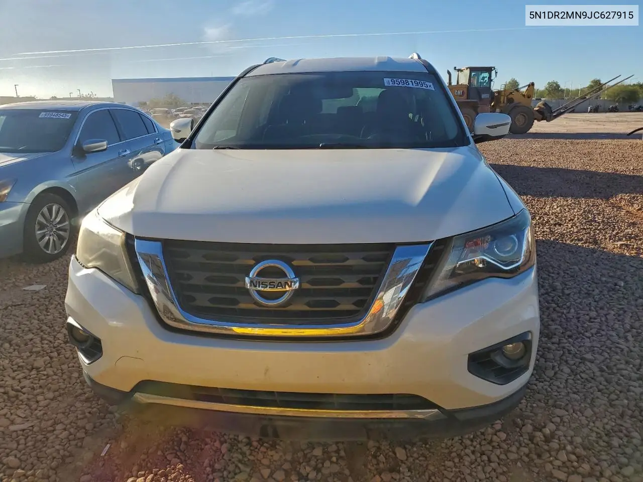 5N1DR2MN9JC627915 2018 Nissan Pathfinder S