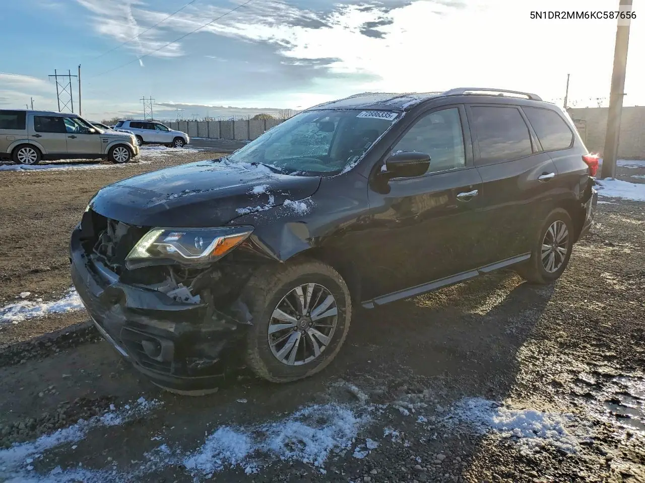 5N1DR2MM6KC587656 2019 Nissan Pathfinder S