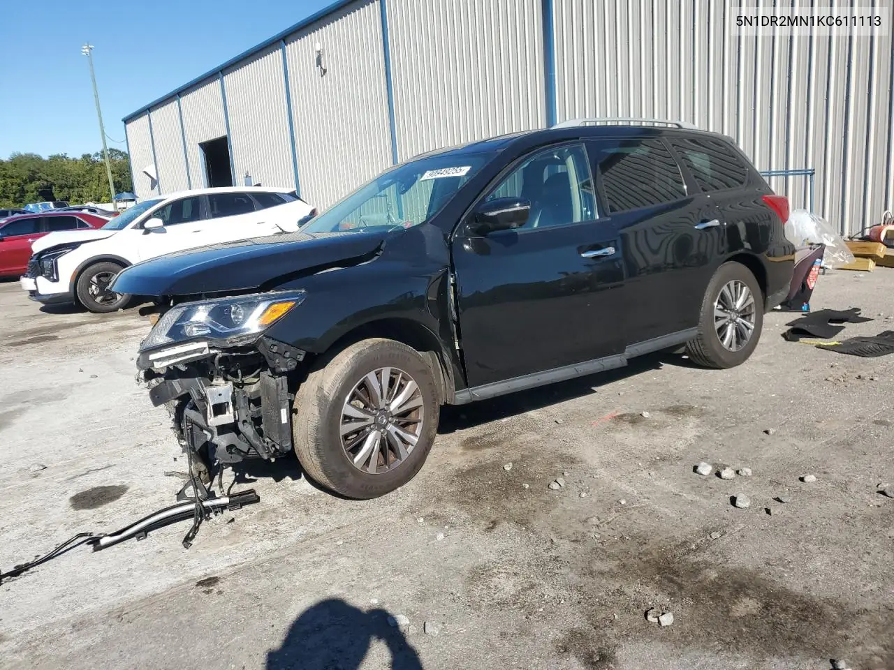 5N1DR2MN1KC611113 2019 Nissan Pathfinder S