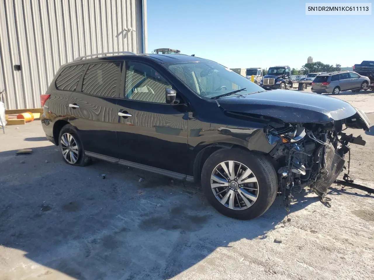 5N1DR2MN1KC611113 2019 Nissan Pathfinder S