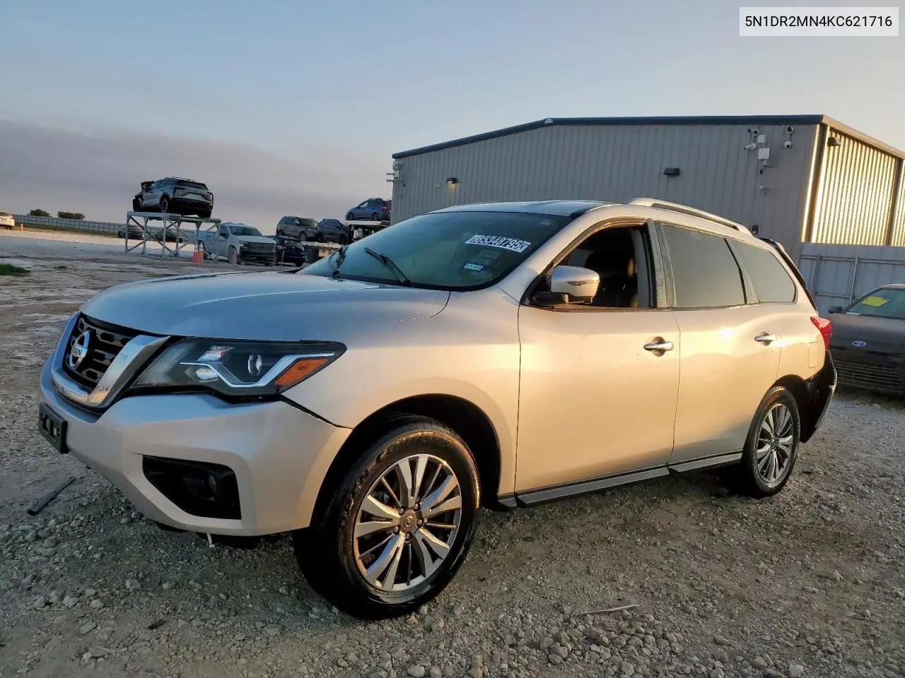 5N1DR2MN4KC621716 2019 Nissan Pathfinder S