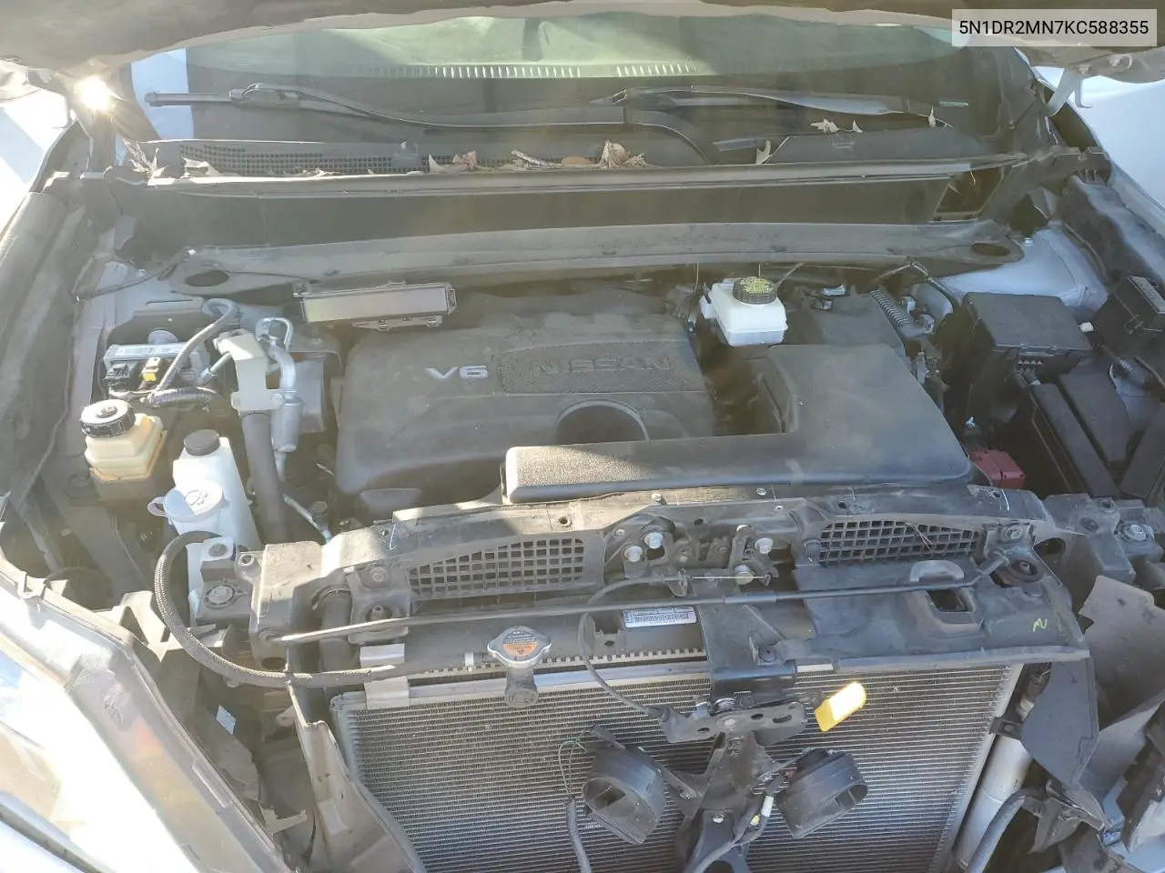 5N1DR2MN7KC588355 2019 Nissan Pathfinder S