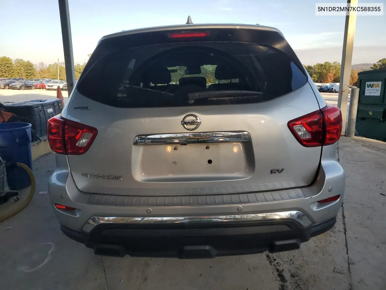 5N1DR2MN7KC588355 2019 Nissan Pathfinder S