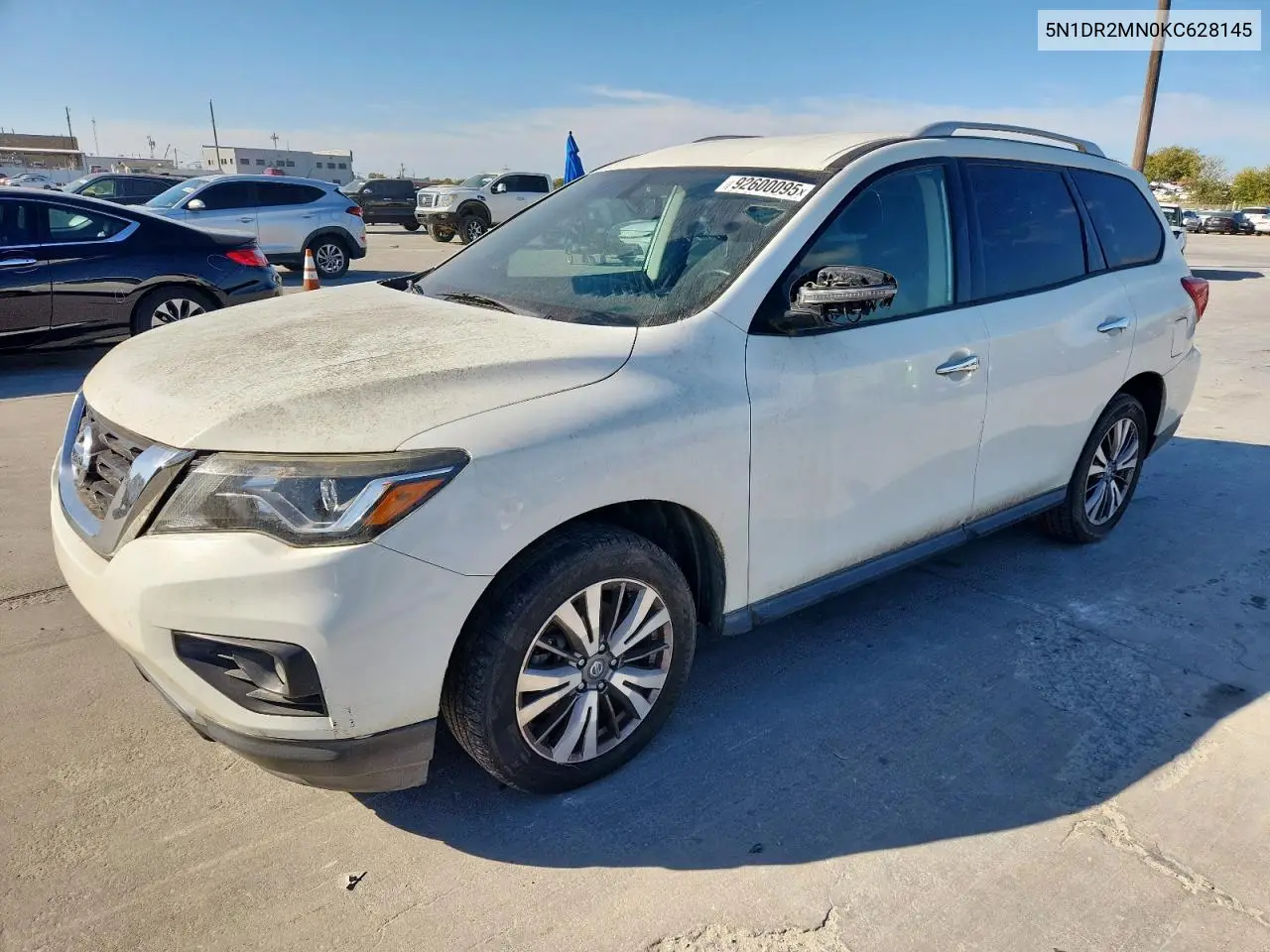 5N1DR2MN0KC628145 2019 Nissan Pathfinder S