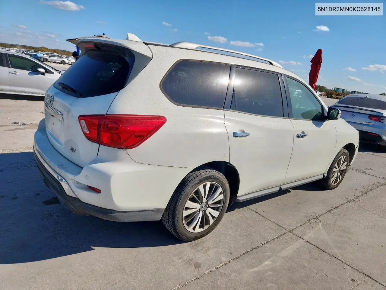 5N1DR2MN0KC628145 2019 Nissan Pathfinder S