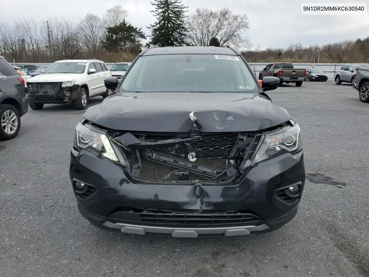 5N1DR2MM6KC630540 2019 Nissan Pathfinder S