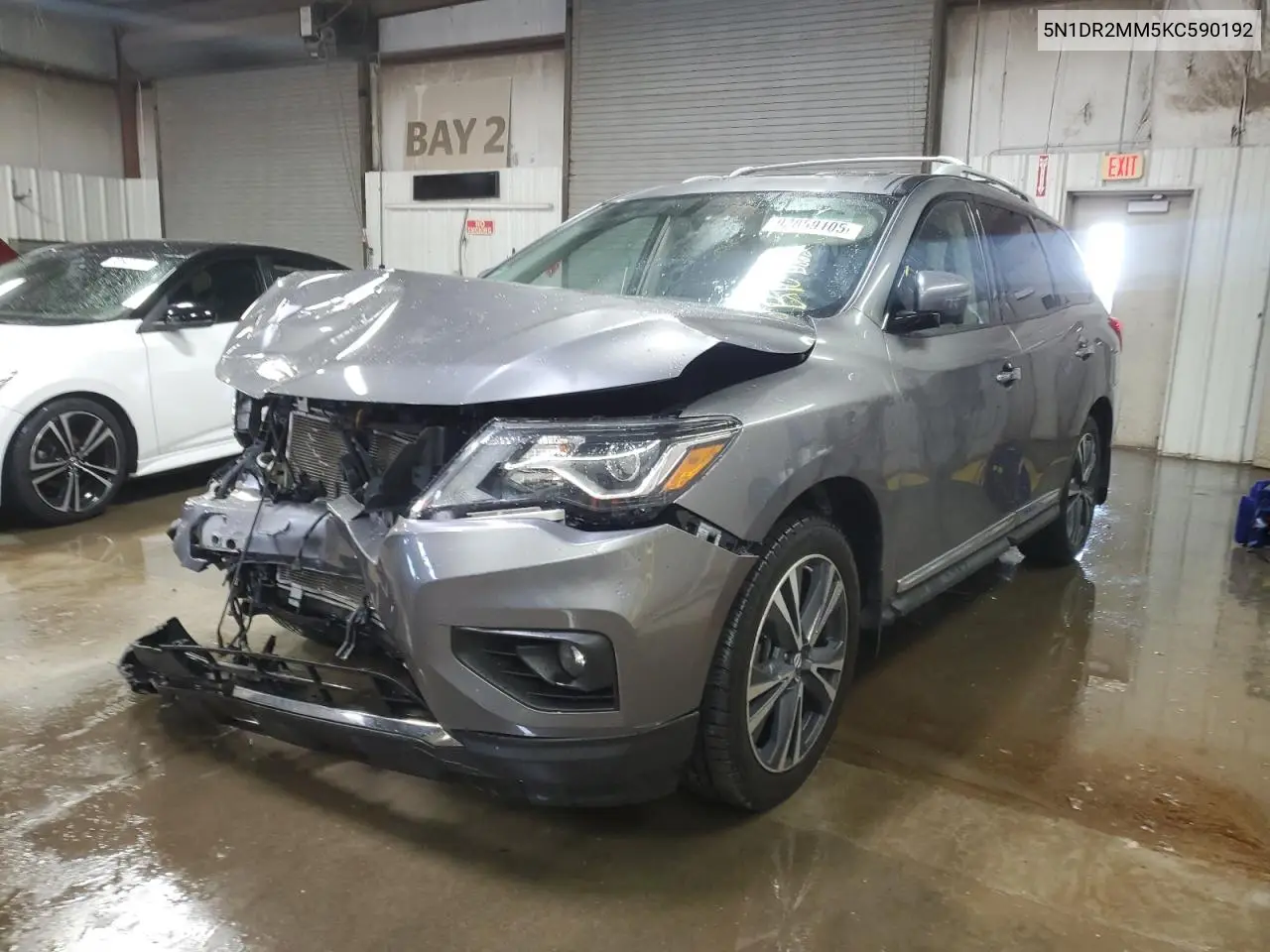5N1DR2MM5KC590192 2019 Nissan Pathfinder S