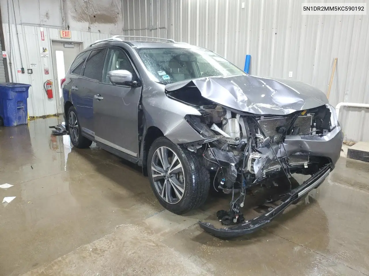5N1DR2MM5KC590192 2019 Nissan Pathfinder S