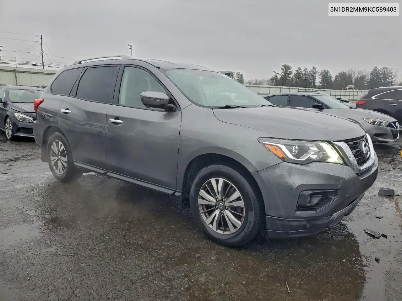 5N1DR2MM9KC589403 2019 Nissan Pathfinder S