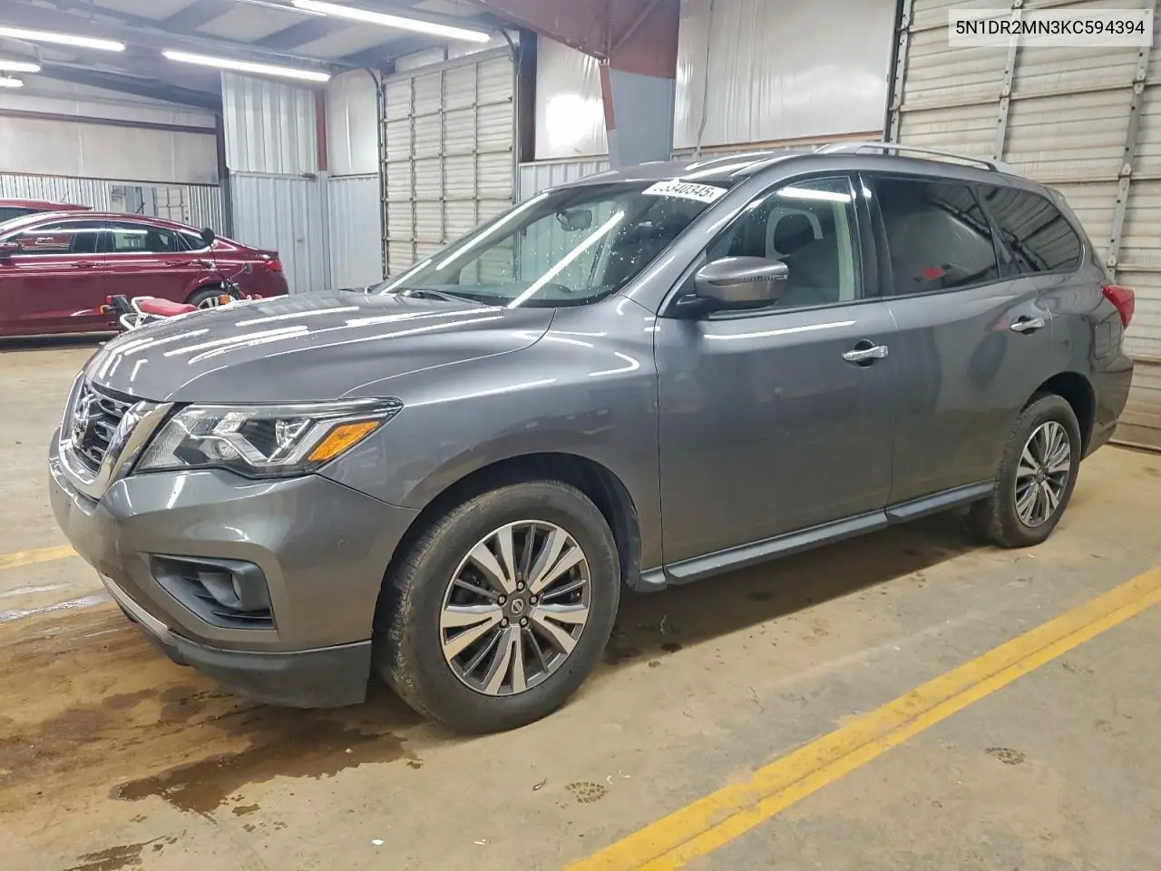 5N1DR2MN3KC594394 2019 Nissan Pathfinder S