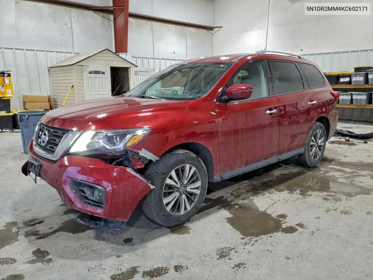 5N1DR2MM4KC602171 2019 Nissan Pathfinder S