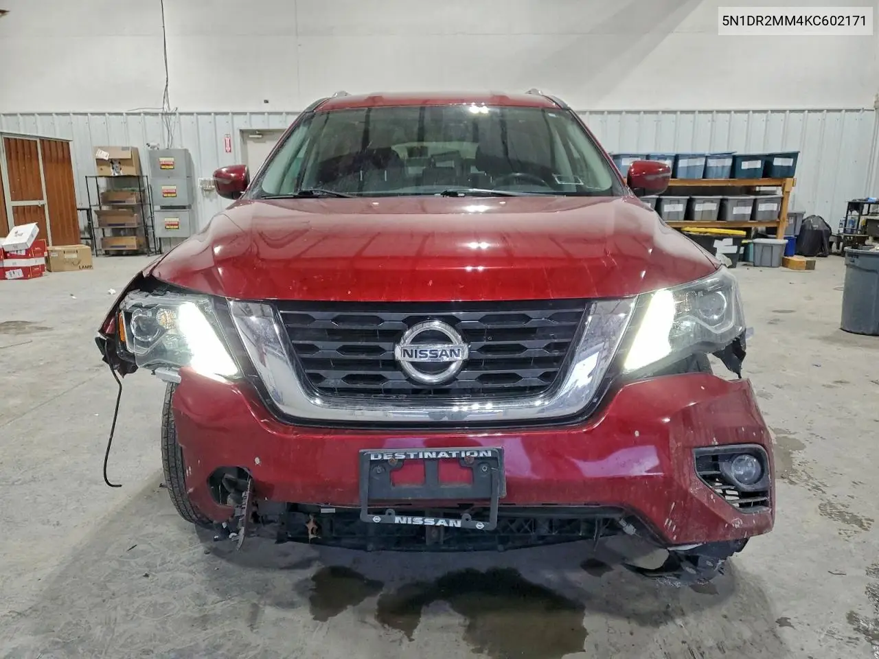 5N1DR2MM4KC602171 2019 Nissan Pathfinder S