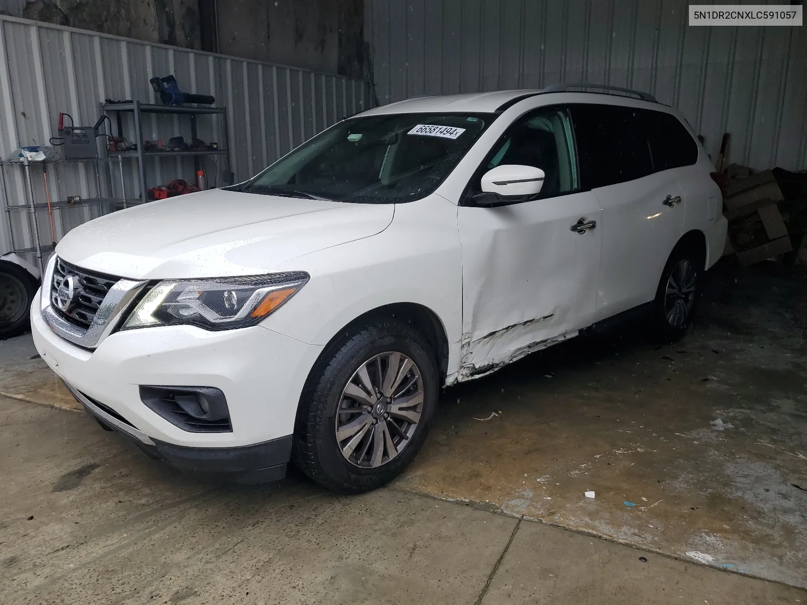 2020 Nissan Pathfinder Sl VIN: 5N1DR2CNXLC591057 Lot: 66581494