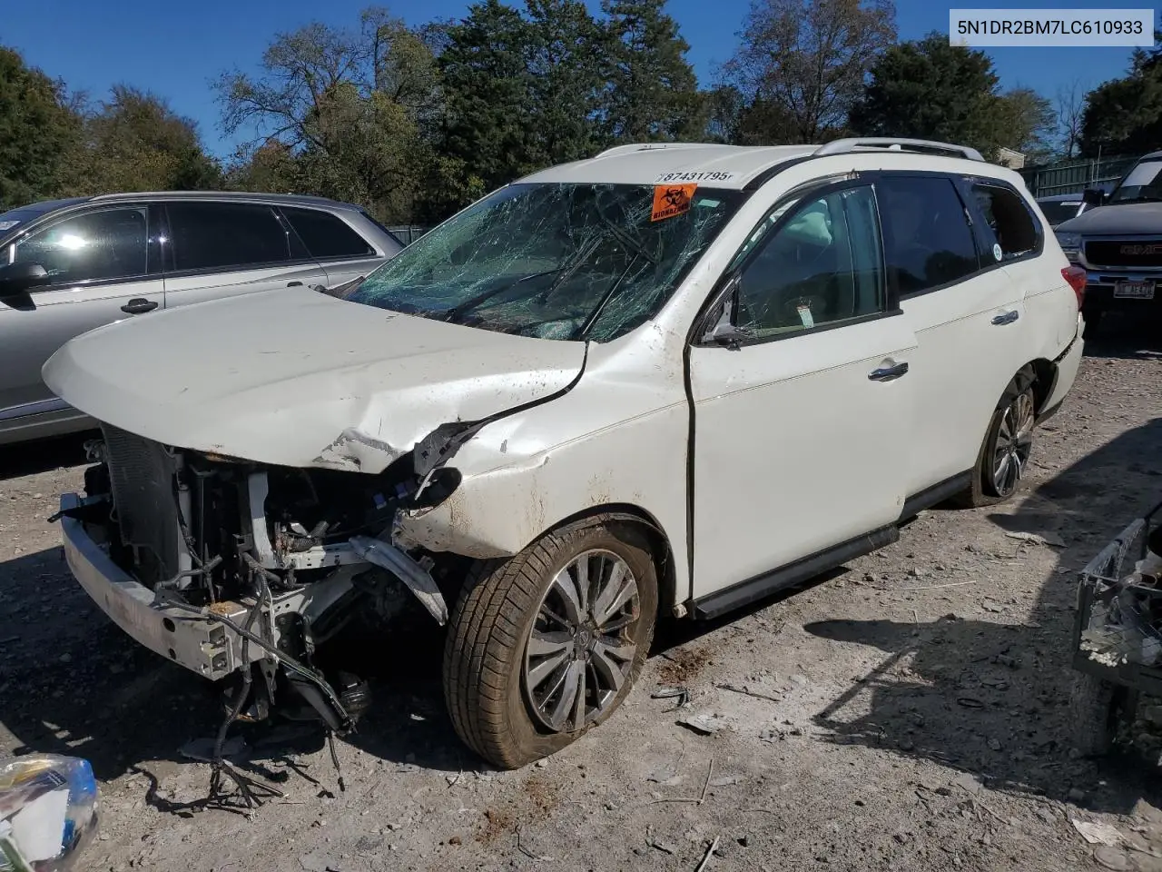 5N1DR2BM7LC610933 2020 Nissan Pathfinder Sv