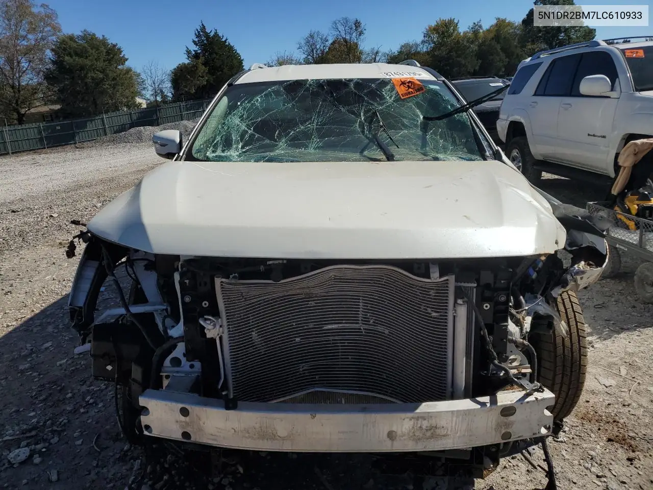 5N1DR2BM7LC610933 2020 Nissan Pathfinder Sv
