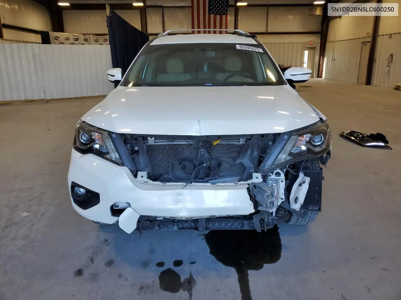 5N1DR2BN5LC600250 2020 Nissan Pathfinder Sv