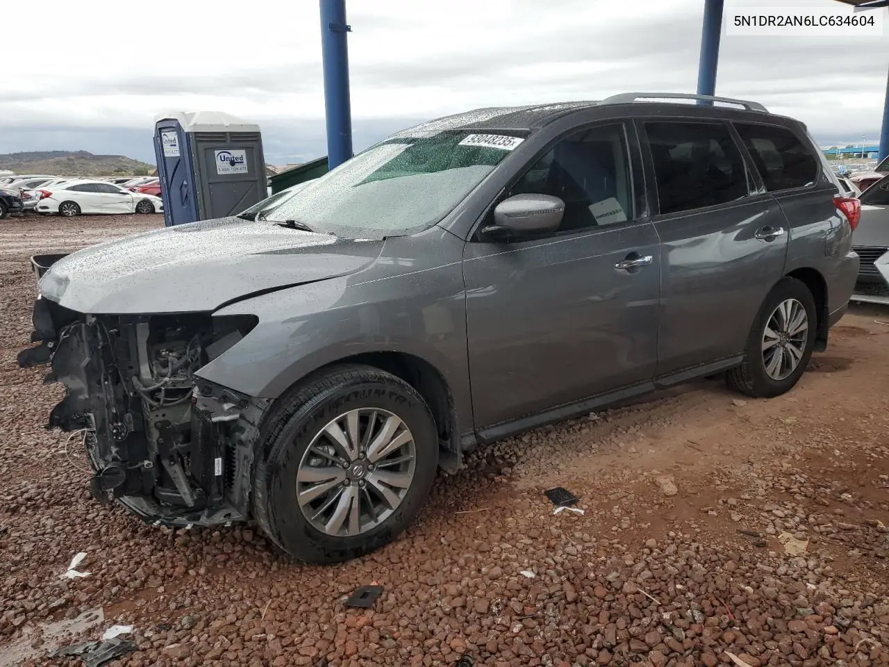 5N1DR2AN6LC634604 2020 Nissan Pathfinder S