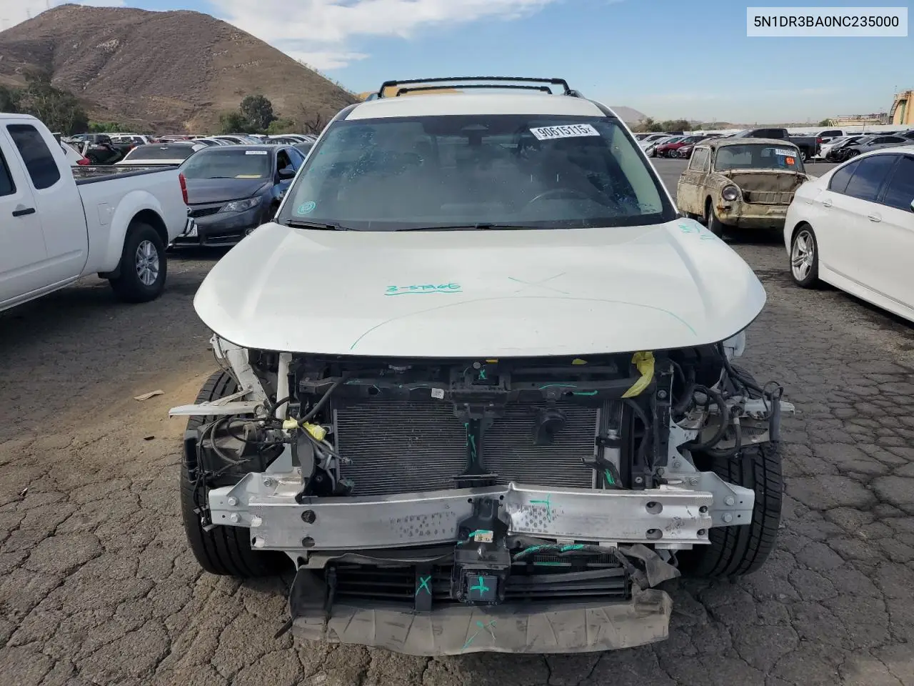 5N1DR3BA0NC235000 2022 Nissan Pathfinder Sv