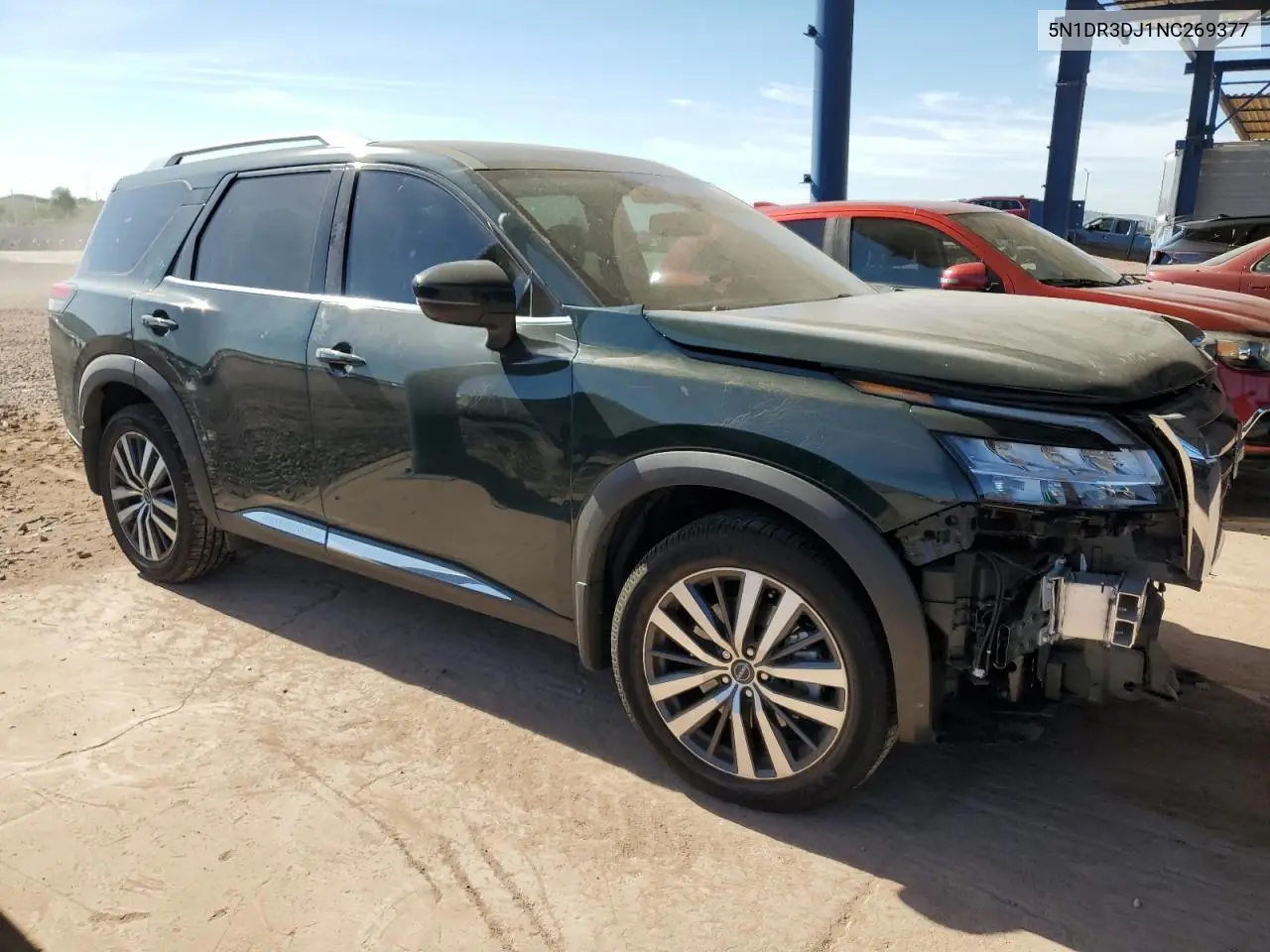 5N1DR3DJ1NC269377 2022 Nissan Pathfinder Platinum