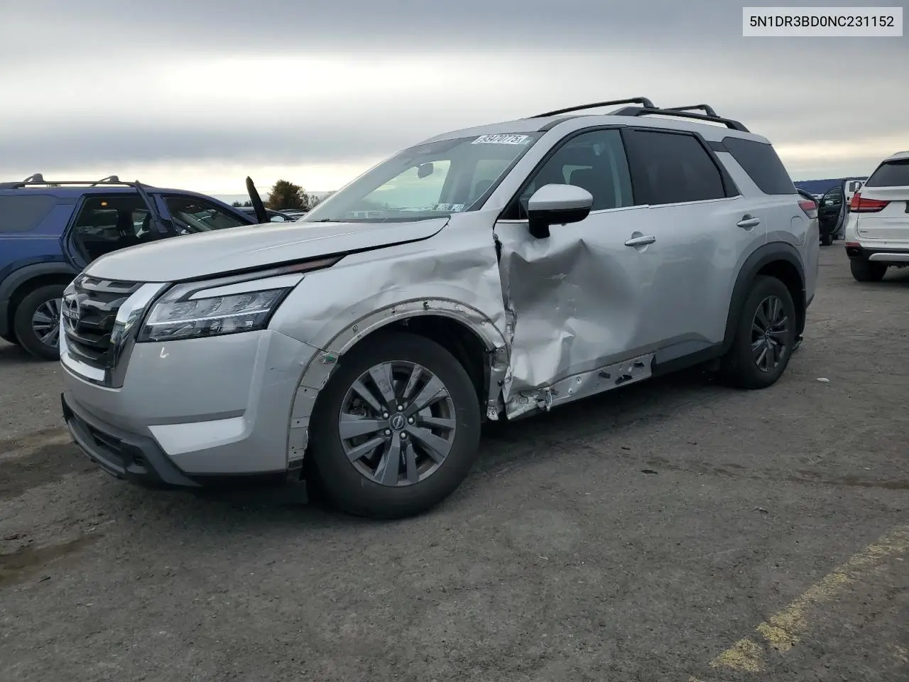 5N1DR3BD0NC231152 2022 Nissan Pathfinder Sv