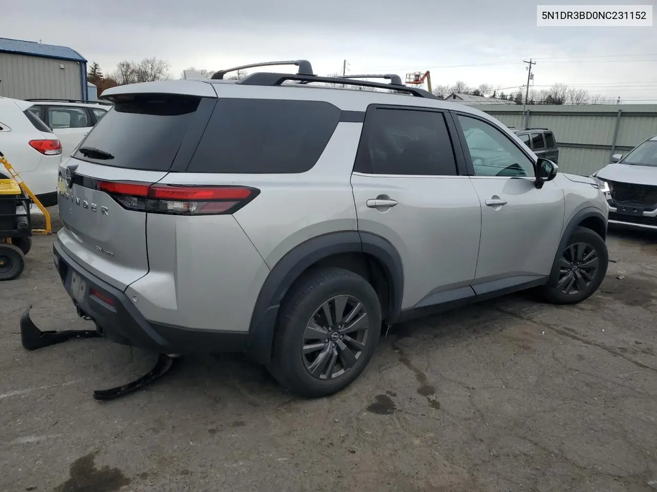 5N1DR3BD0NC231152 2022 Nissan Pathfinder Sv