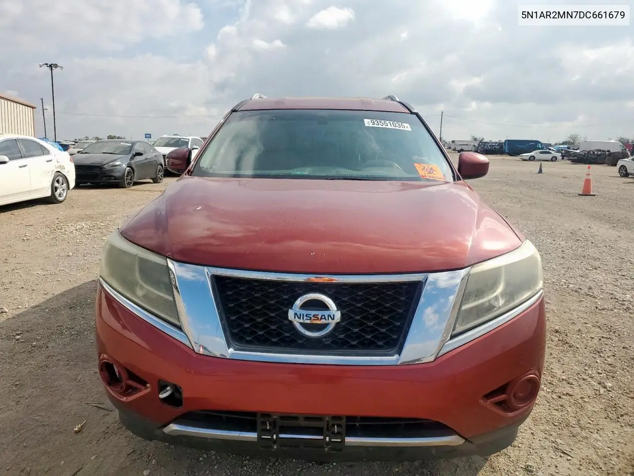 5N1AR2MN7DC661679 2013 Nissan Pathfinder S