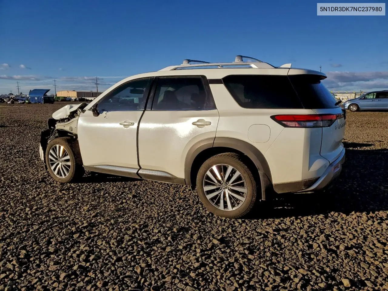 5N1DR3DK7NC237980 2022 Nissan Pathfinder Platinum