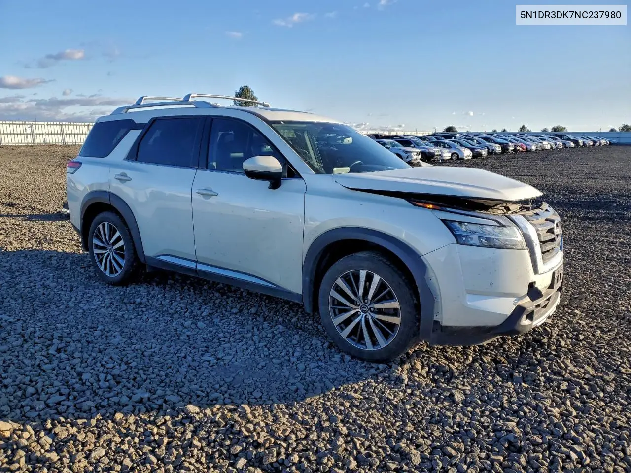 5N1DR3DK7NC237980 2022 Nissan Pathfinder Platinum