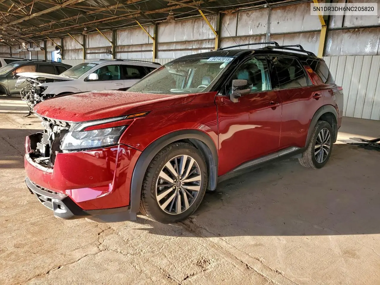 5N1DR3DH6NC205820 2022 Nissan Pathfinder Platinum