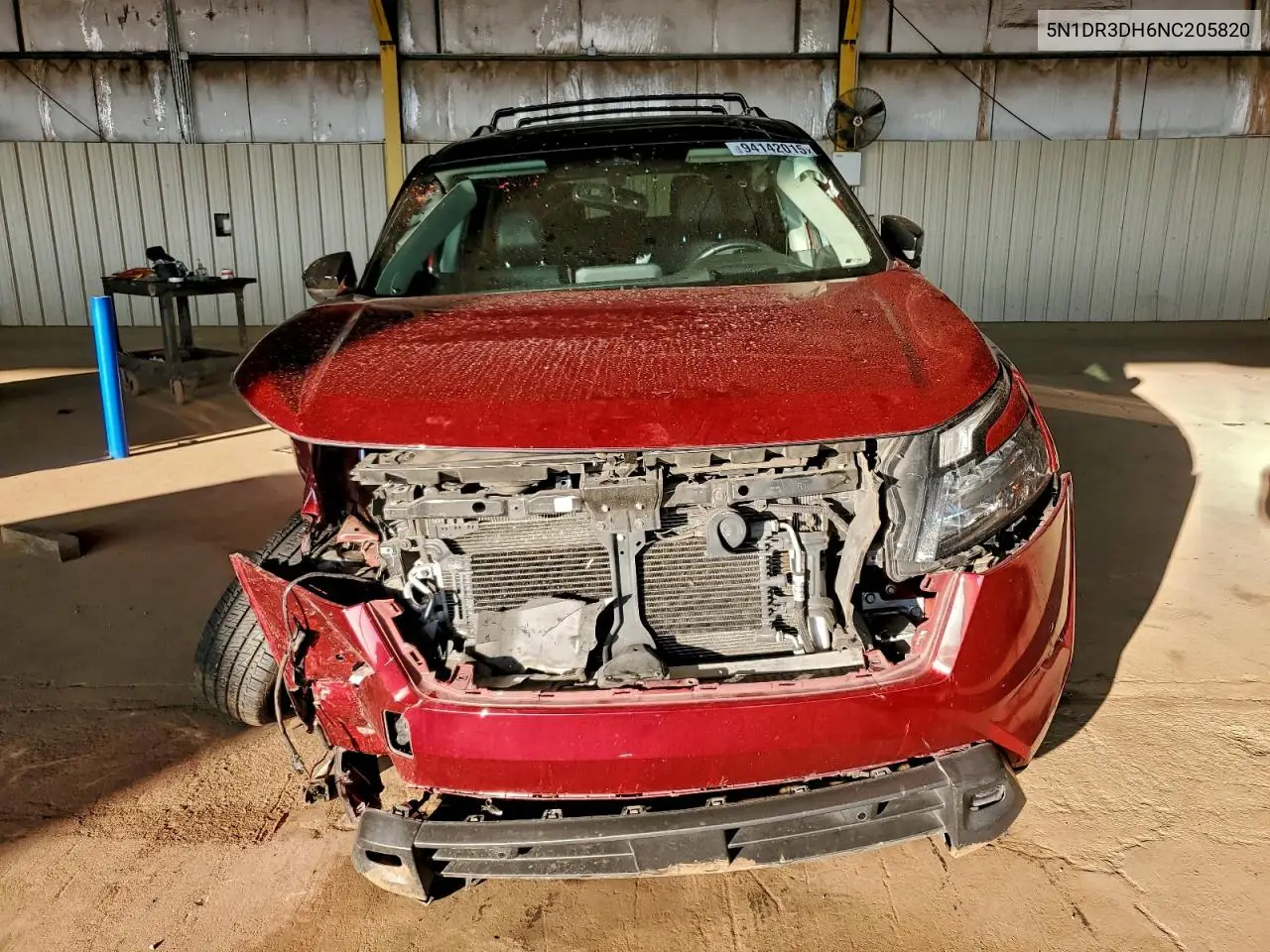 5N1DR3DH6NC205820 2022 Nissan Pathfinder Platinum