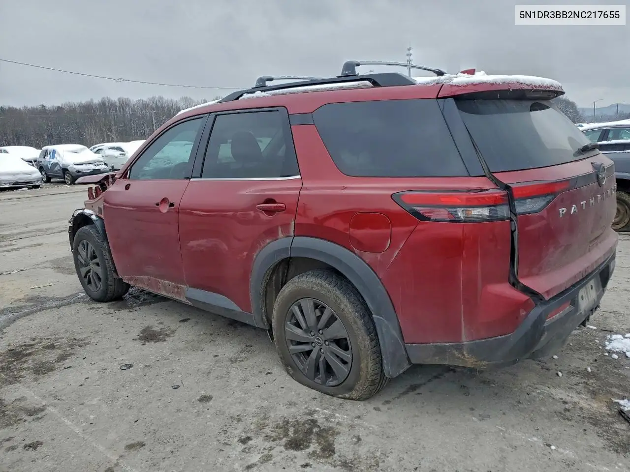 5N1DR3BB2NC217655 2022 Nissan Pathfinder Sv