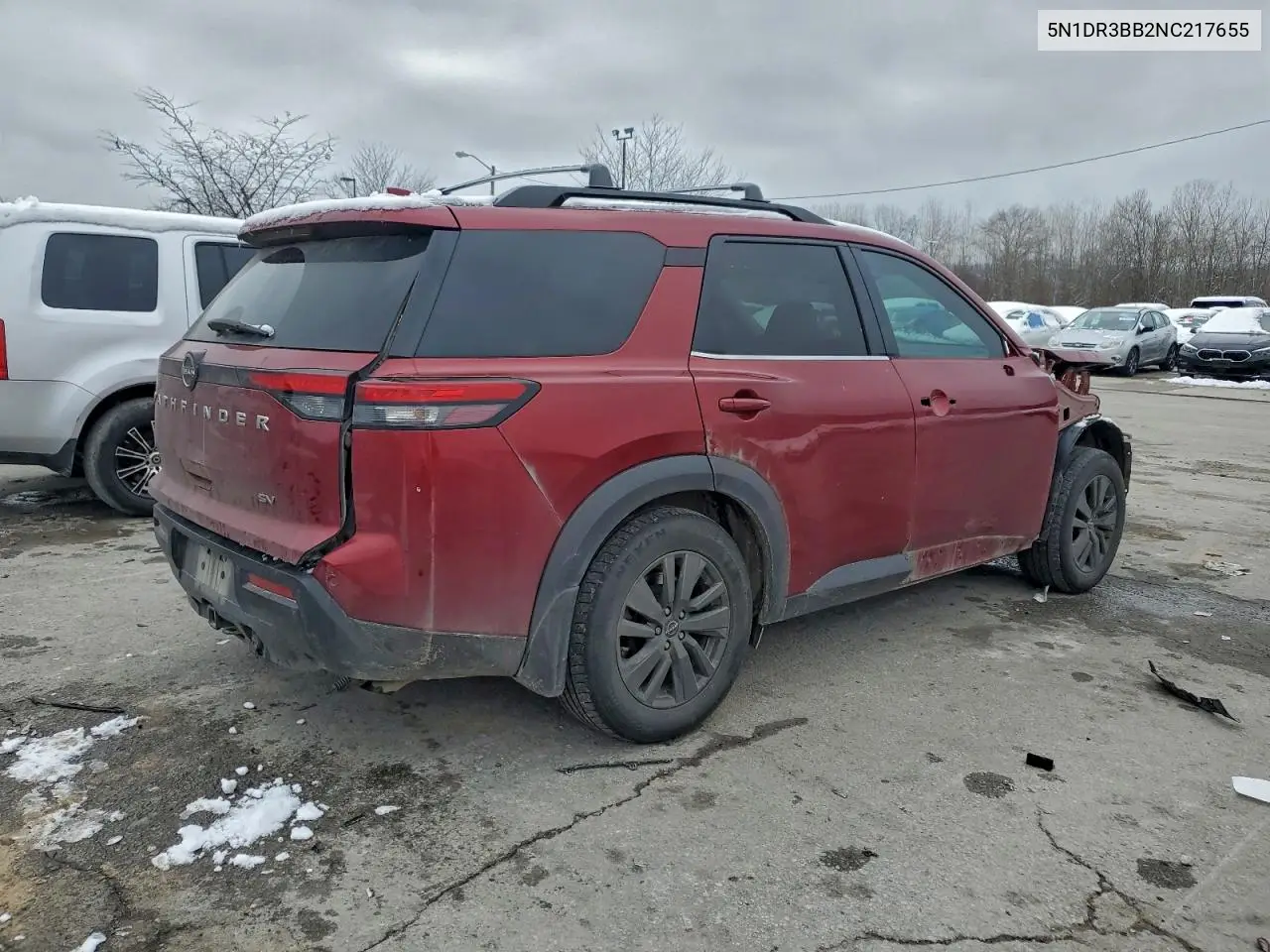 5N1DR3BB2NC217655 2022 Nissan Pathfinder Sv