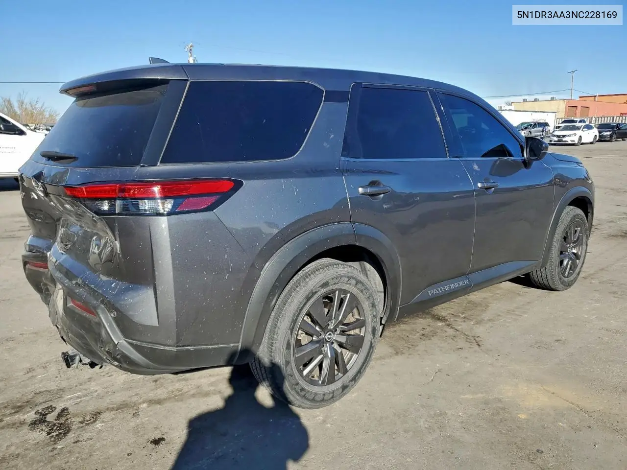 5N1DR3AA3NC228169 2022 Nissan Pathfinder S