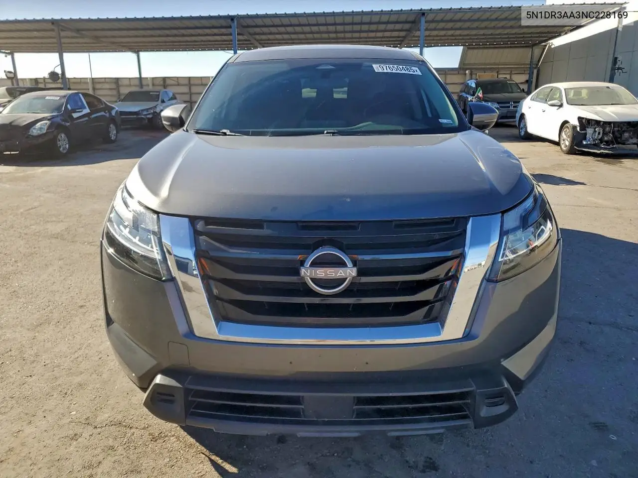 5N1DR3AA3NC228169 2022 Nissan Pathfinder S