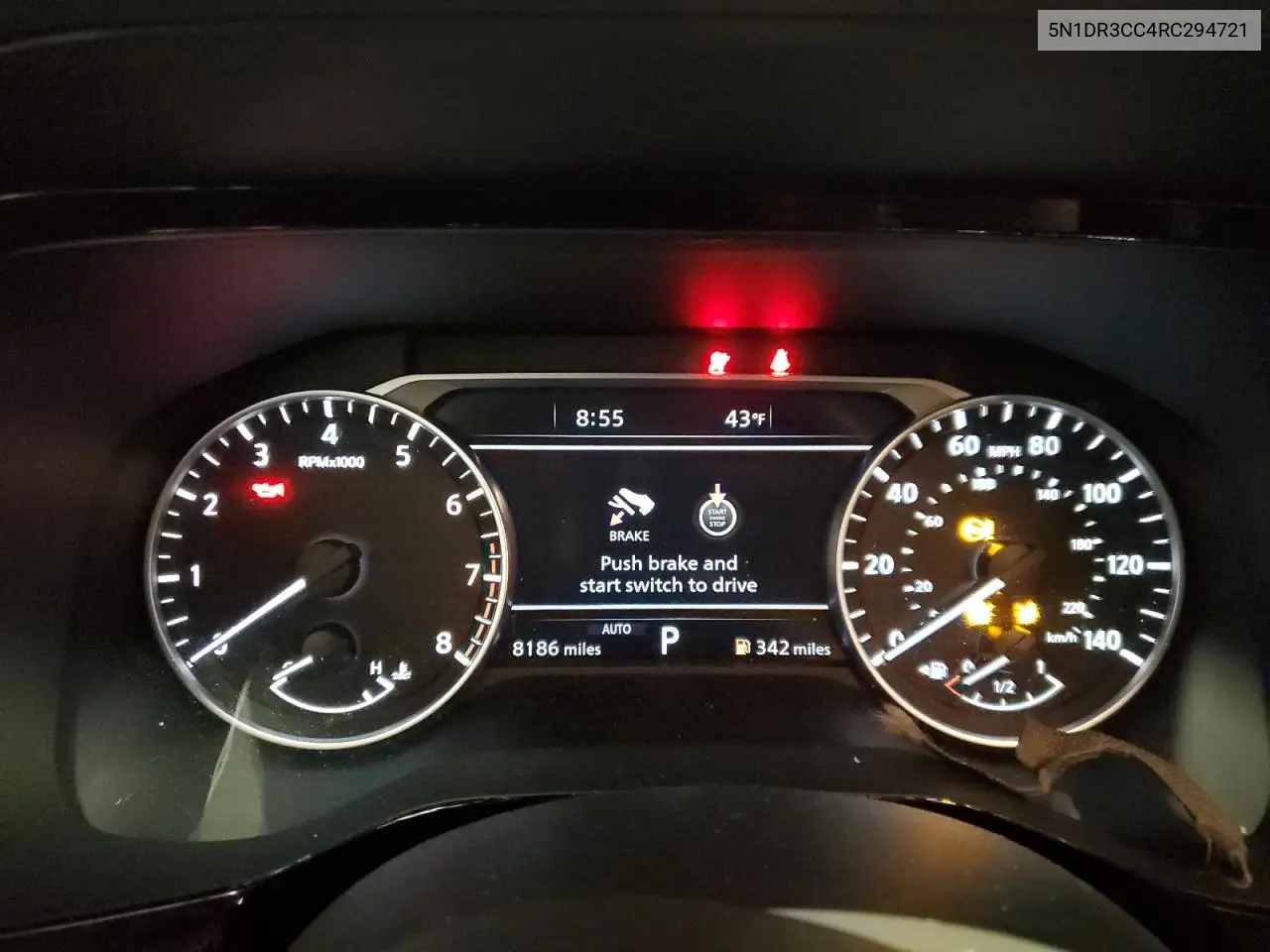 5N1DR3CC4RC294721 2024 Nissan Pathfinder Sl