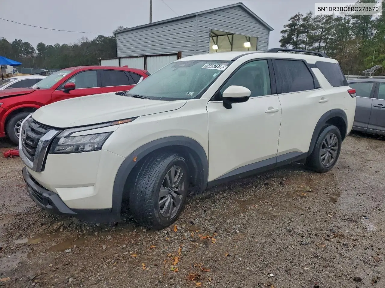 5N1DR3BC8RC278670 2024 Nissan Pathfinder Sv