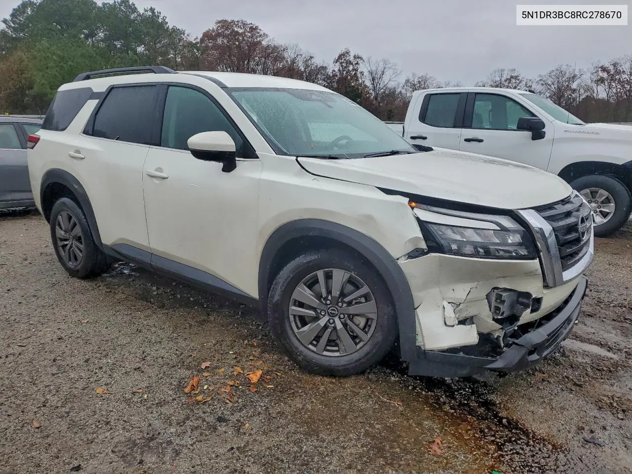 5N1DR3BC8RC278670 2024 Nissan Pathfinder Sv