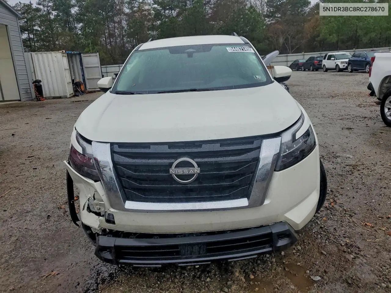 5N1DR3BC8RC278670 2024 Nissan Pathfinder Sv