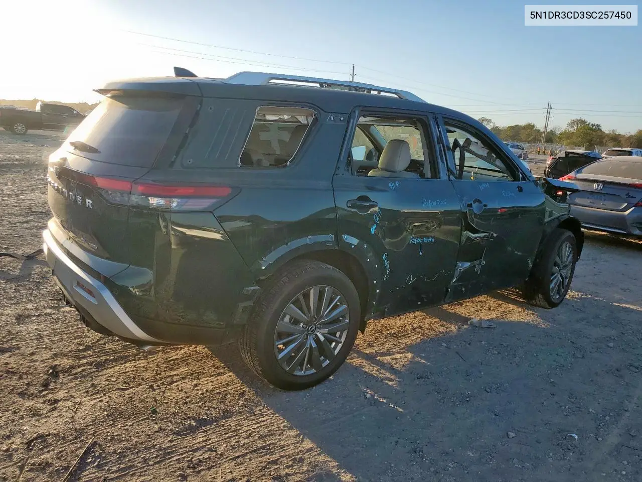 5N1DR3CD3SC257450 2025 Nissan Pathfinder Sl