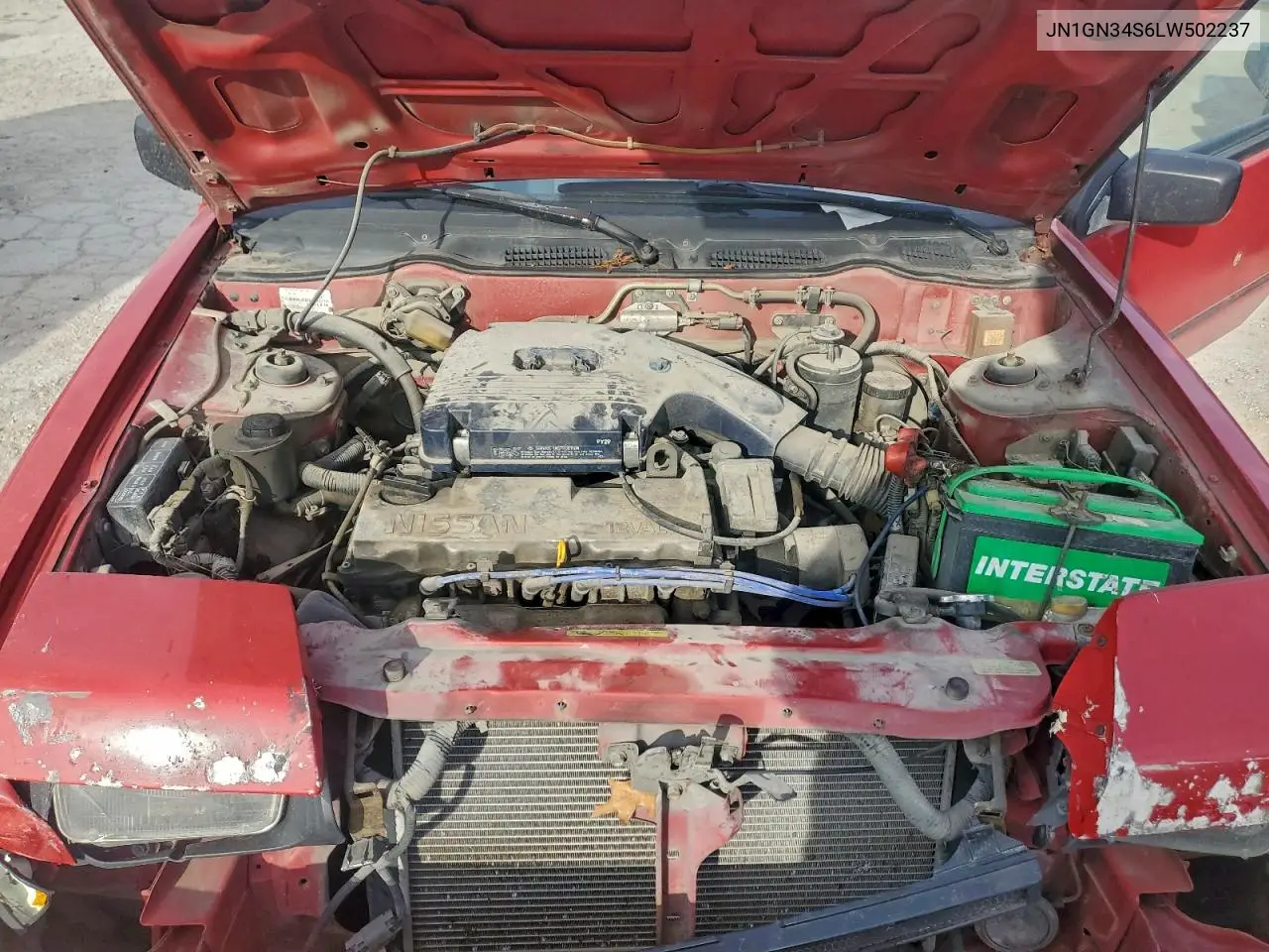 1990 Nissan Pulsar VIN: JN1GN34S6LW502237 Lot: 74612945