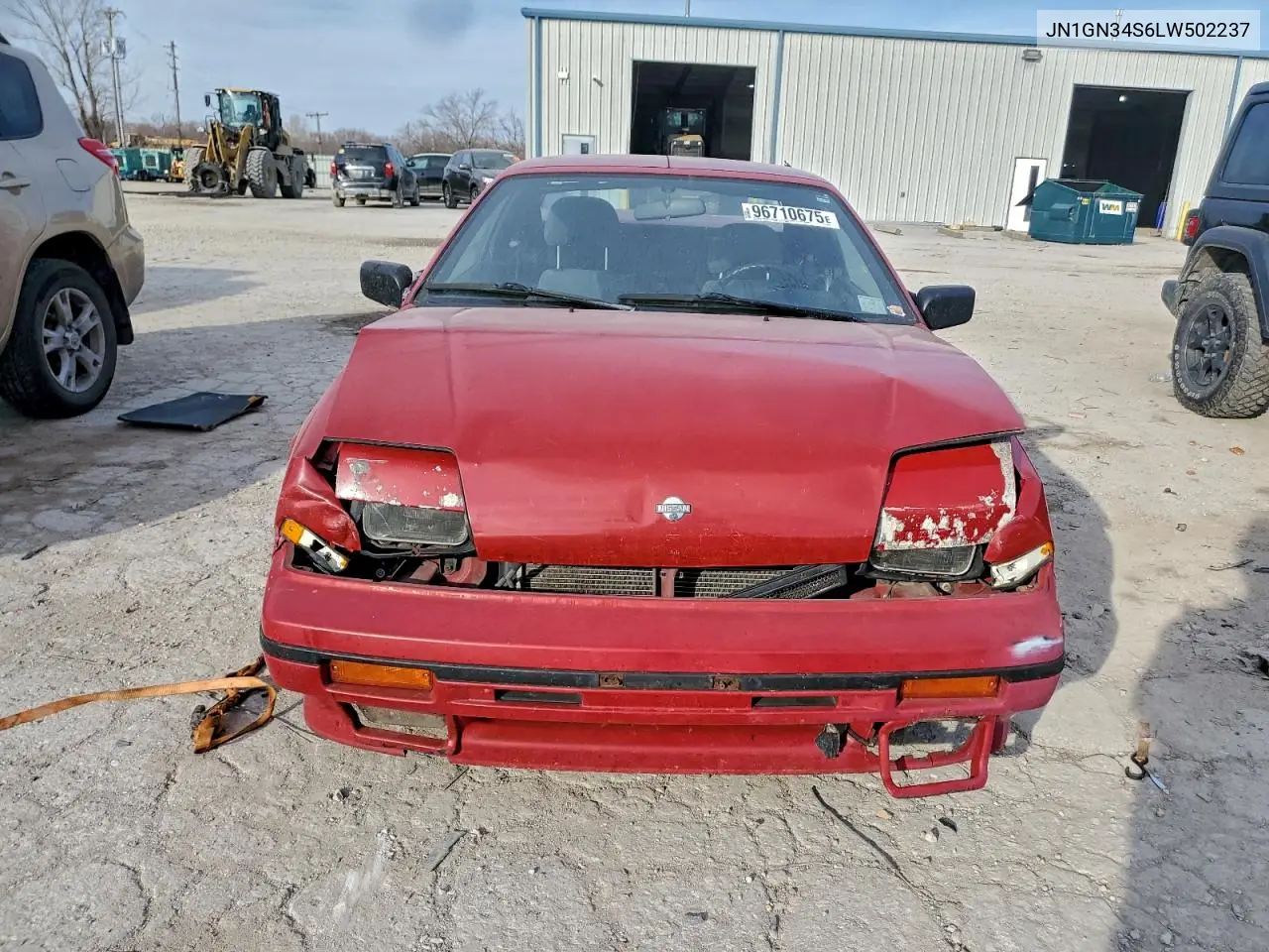 1990 Nissan Pulsar VIN: JN1GN34S6LW502237 Lot: 74612945