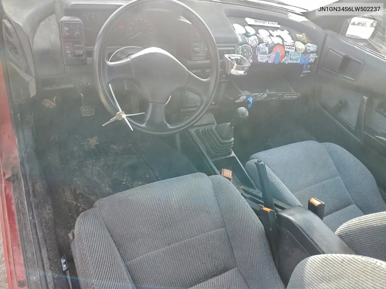 1990 Nissan Pulsar VIN: JN1GN34S6LW502237 Lot: 74612945