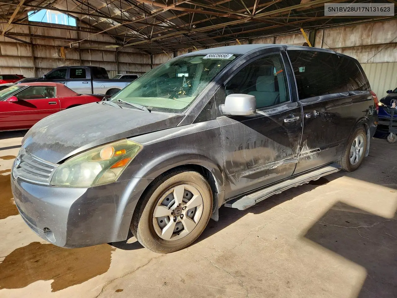 2007 Nissan Quest 3.5 VIN: 5N1BV28U17N131623 Lot: 56625656