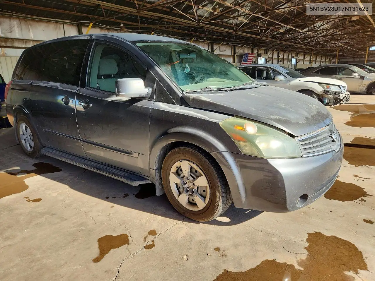 2007 Nissan Quest 3.5 VIN: 5N1BV28U17N131623 Lot: 56625656